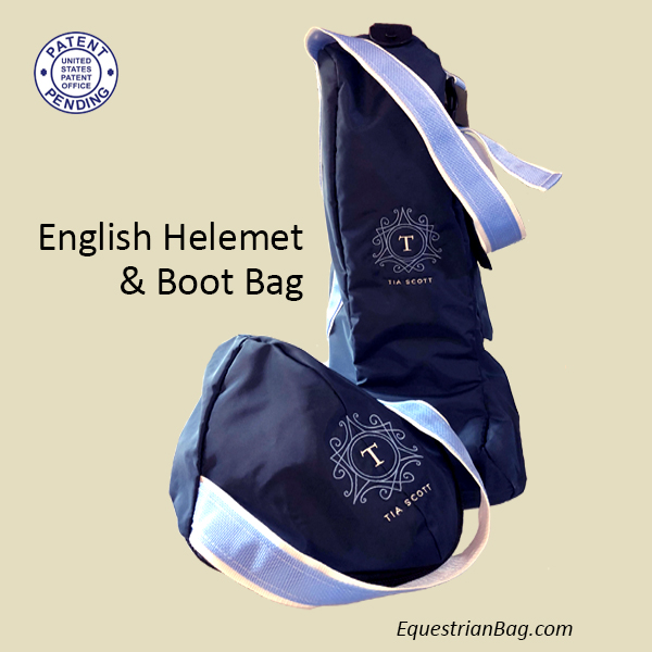 English Helmet Bag TuckmIn Equestrian Bag Company